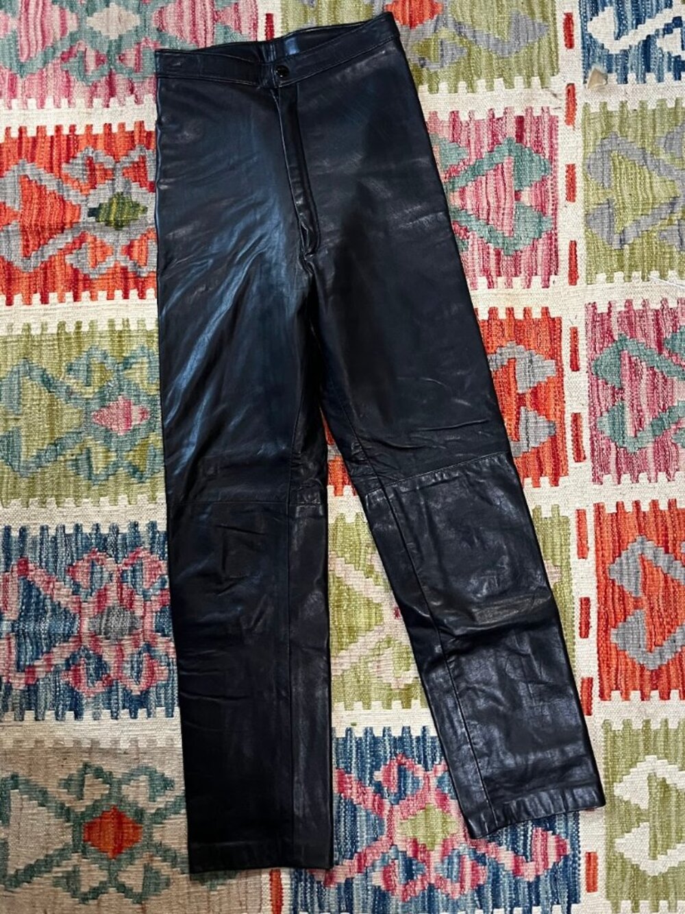 Vintage Leather Hot Pants